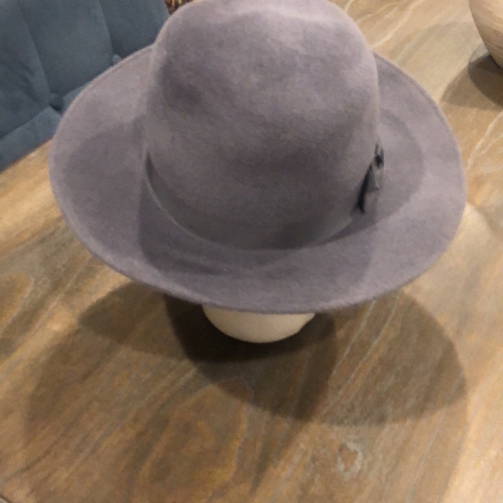 Bermona Jill Stapleton grey felt Fedora